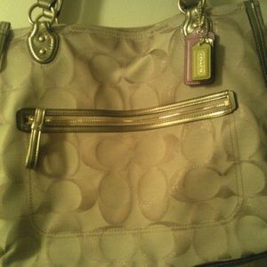 NWOT Authentic Large Coach Purse with dust bag!!!