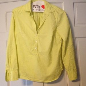 J. Crew yellow blouse