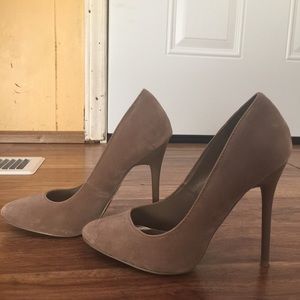 Tan Stiletto Heels