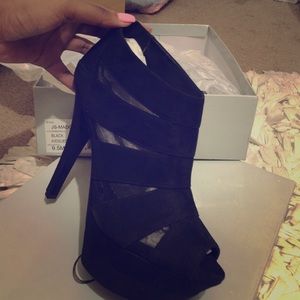 Jessica Simpson suede booties. Worn ONCE!! Sz 9.5