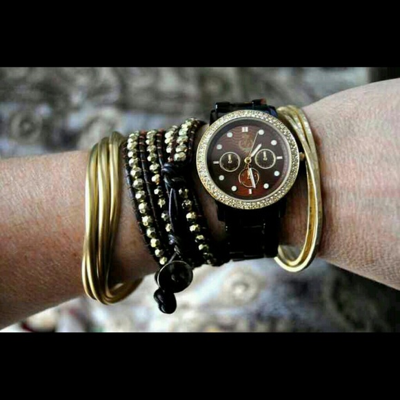Premiere designs watch and wrap braclet BUNDLE