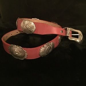 Vintage Western Leather Belt