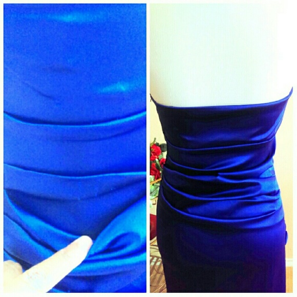 SOLD BOGO Merca. Royal Purple Gown NWOT - Picture 2 of 4