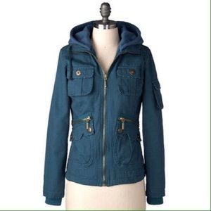 BB Dakota Nicola Canvas Fleece-Lined Jacket