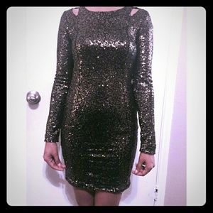 sequin dress