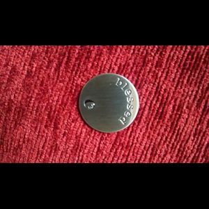 Origami Owl necklace plate