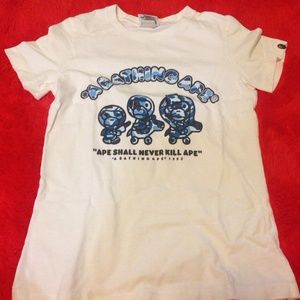 Bape women XS tee