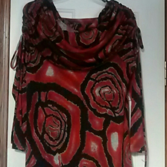 Great dress.Coral/ charcoal