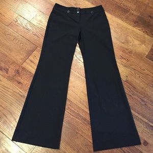 Black Cassidy bootcut pant size 4