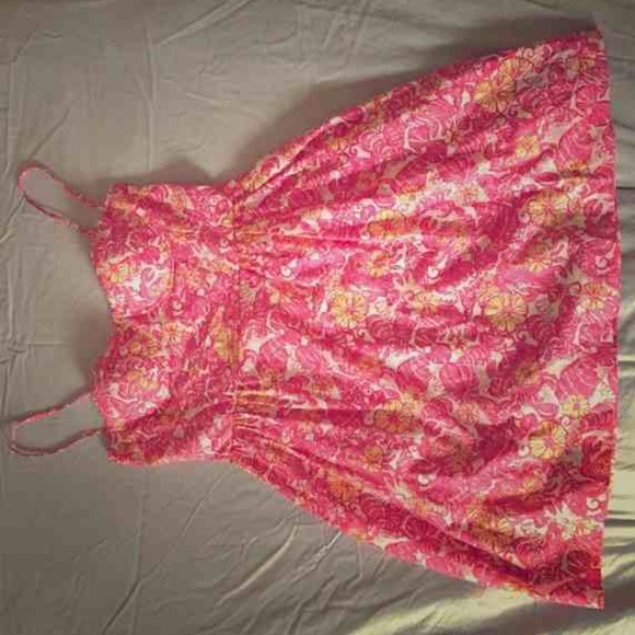 Lilly Pulitzer Georgie dress Chum Bucket print