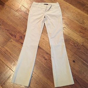 Exact stretch classic flare pant in tan