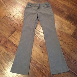 Brown exact stretch flare pants 4L