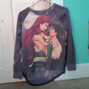 little mermaid long sleeve top