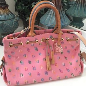 Dooney@Bourke Pink color handheld or crossbody