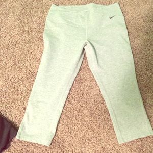 Nike Grey Capri Leggings