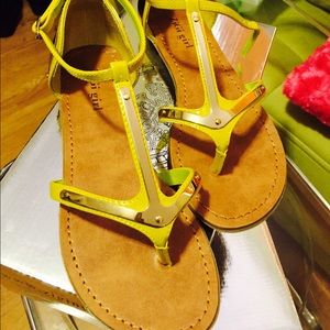 Zgirl neon yellows flats