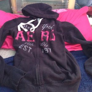 aeropostale zip up sweater