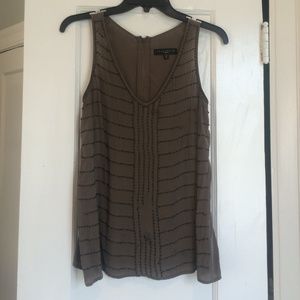 🚫SOLD🚫Beaded silky top