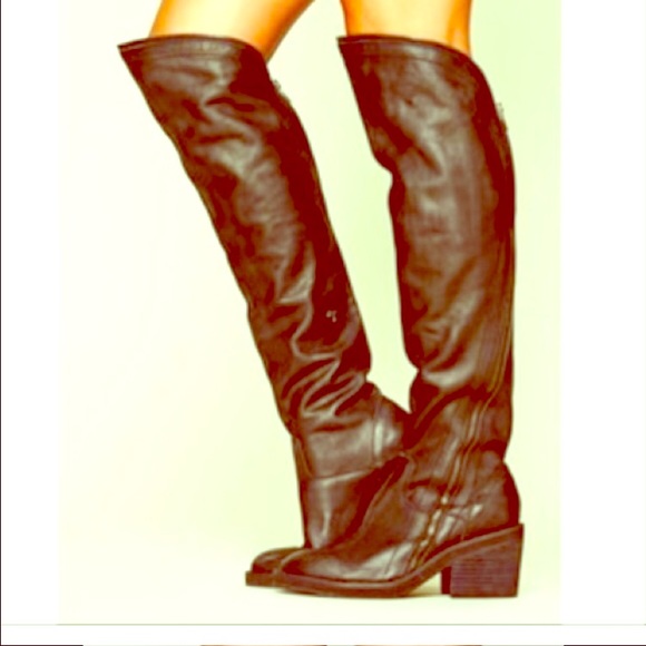 Jeffrey Campbell Thigh High boot.