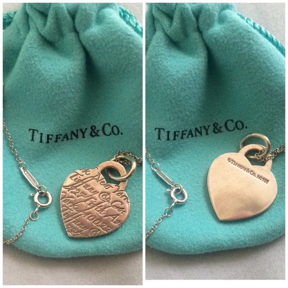 Tiffany & Co. Jewelry - ⬇️Tiffany Notes Heart Pendant RESERVED