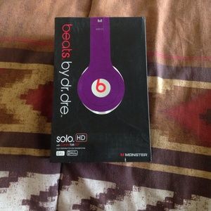 Purple Headphones