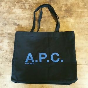 A.P.C. France Tote Bag & Shoe Bag