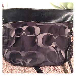 Coach Bag with short and long strap