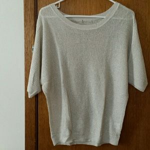 Off white...so cute in real but my camera not good