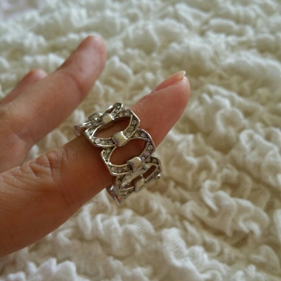 Silver Plated Eternity ring