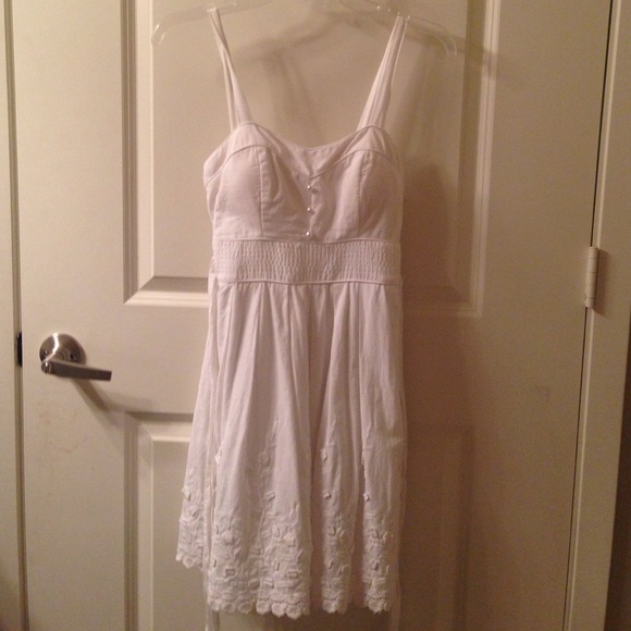 Beautiful white sundress