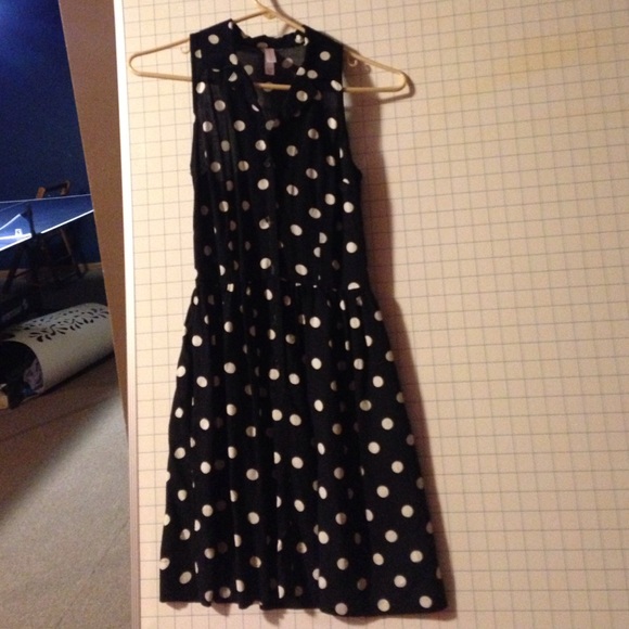 Polka dot summer dress
