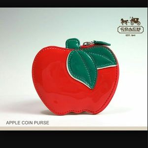 Coach, Apple coin purse.