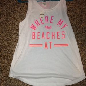 White Victoria secret tank