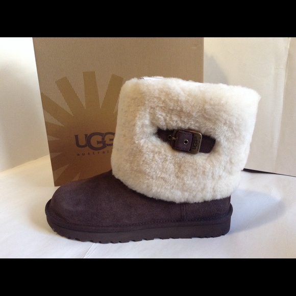 ugg australia ellee fleece collar boots ugg australia ellee fleece collar boots