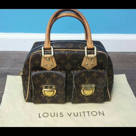**SOLD** Louis Vuitton Manhattan PM Satchel