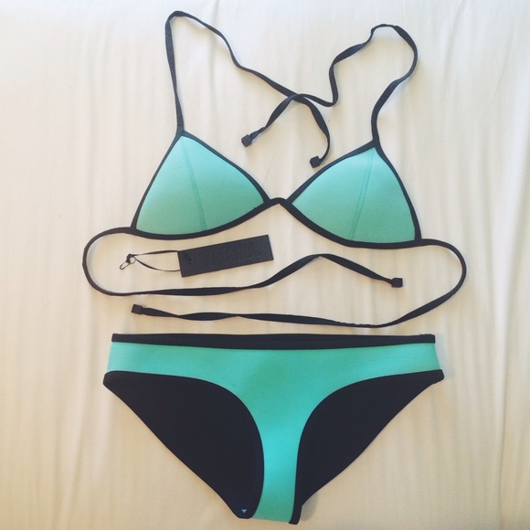 Chloe- Miami Mint Triangl Bikini (Authentic)