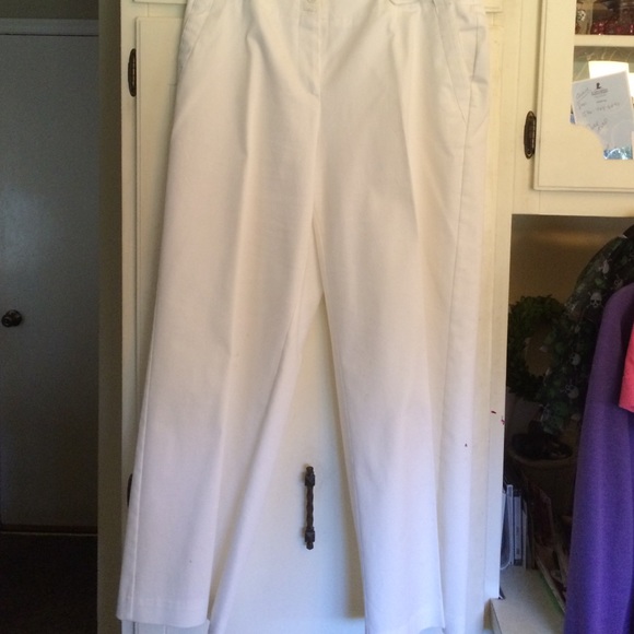 White denim pants - Picture 1 of 3