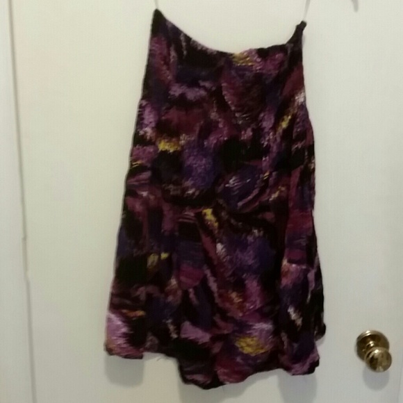 Multi color tube dress