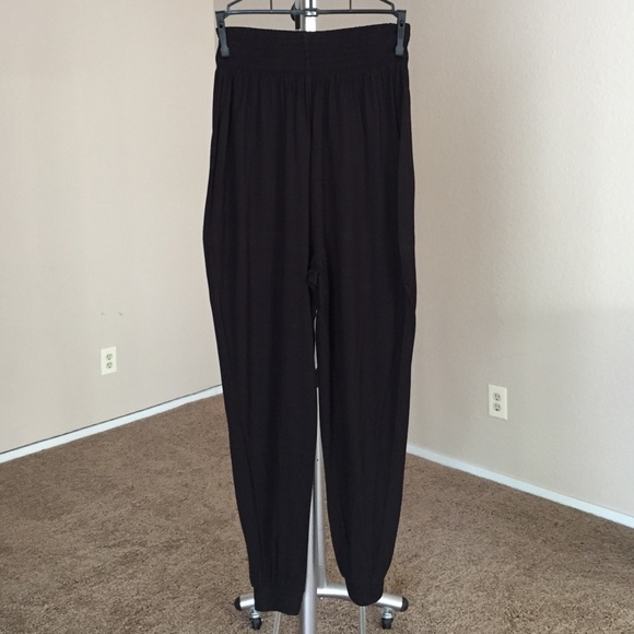 Black Harem Pants
