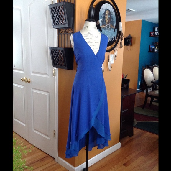 Hugo Buscati Dresses & Skirts - 💙Stunning!💙💦Ocean Blue Dress💦NWOT💦