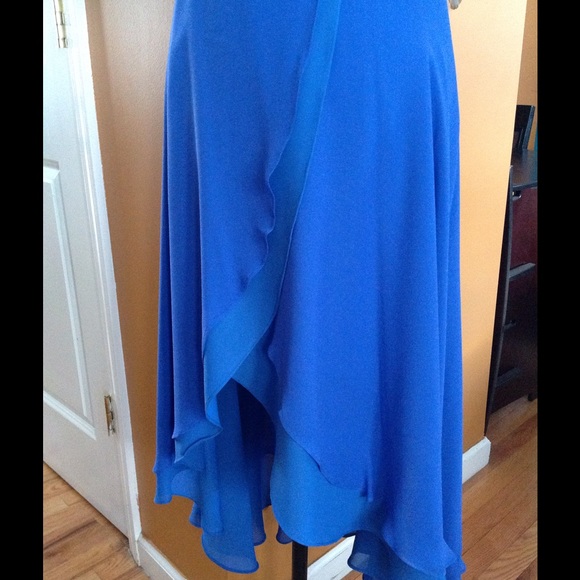 💙Stunning!💙💦Ocean Blue Dress💦NWOT💦 - Picture 3 of 4