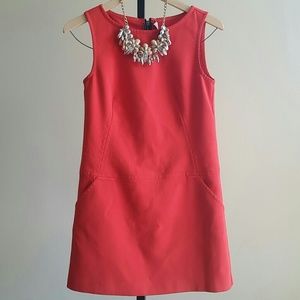 LOFT Seamed Shift Dress