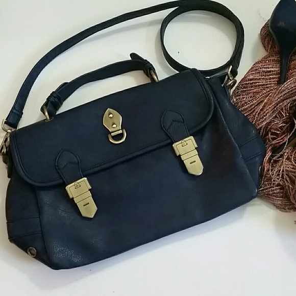 SOLD Navy Blue Crossbody - Picture 3 of 4