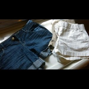 Hudson shorts & 2 J crew chino shorts!