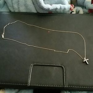 10k diamond gold necklace