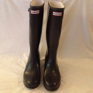 Hunter Original Tall Boots Brown 10