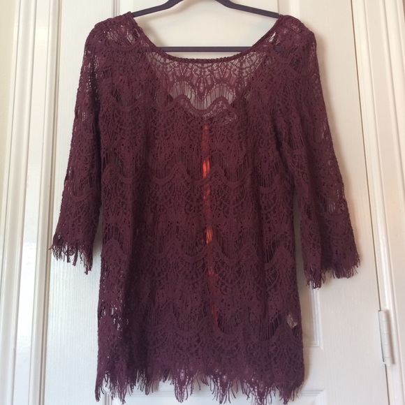 Gorgeous lace top!