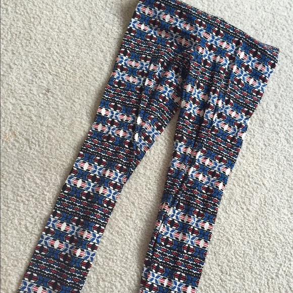 Forever 21 printed leggings