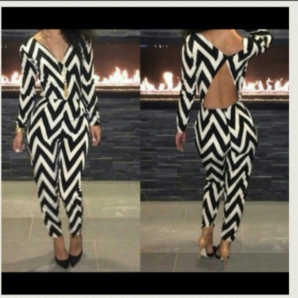 Chevron one piece