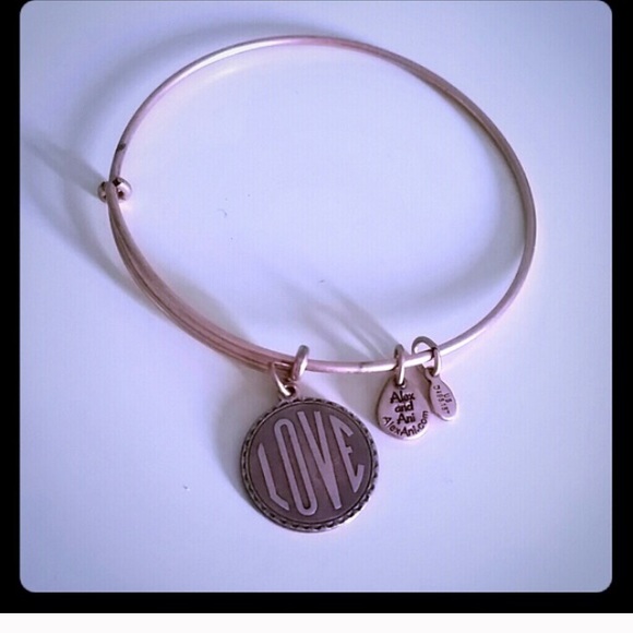 Authentic Alex & Ani rose gold bracelet